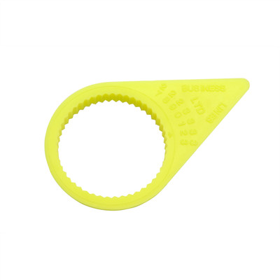 INTERNATIONAL MARKETING INC 21MM CHECK-POINT FLOURESCENT YELLOW