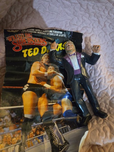 LJN Ted DiBiase MILLION Dollar Man WWF Wrestling S...