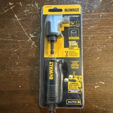 DEWALT FLEXTORQ Right Angle Drive Attachment, 3/8 Inch (DWAMRA38FT)
