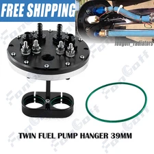Twin Fuel Pump Hanger 39mm Suits single or dual Walbro 39mm-40mm Pumps NEW US
