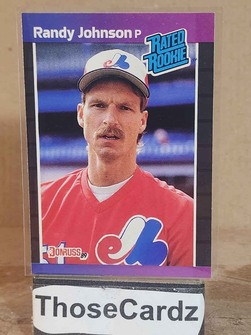 1989 Donruss Rated Rookie #42 Randy Johnson