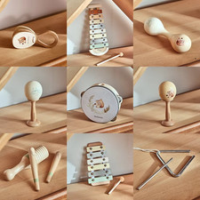 Musical Montessori Instruments Set Baby Percussion Toy for 0-3 Years