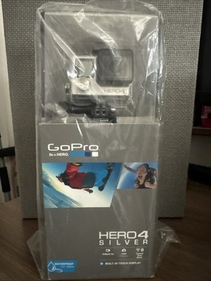Brand New Sealed GoPro HERO4 Silver Action Camera w/ Rechargeable Battery  