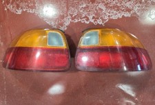 93-97 Honda Del Sol - Left And Right Tail Lights Lamps - Oem Factory