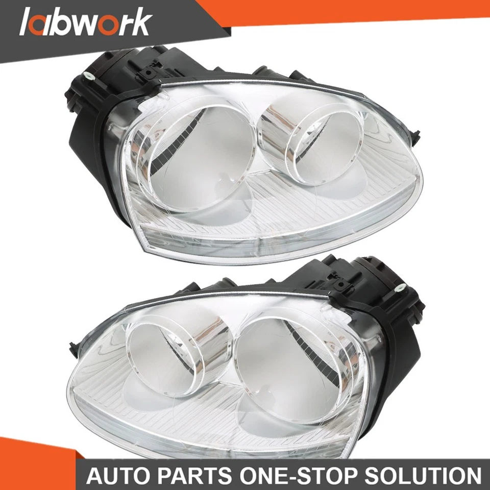 Faros de laboratorio para Volkswagen Rabbit 2006-2009 y Jetta 2005-2010 izquierda+derecha Foto 4 de 4