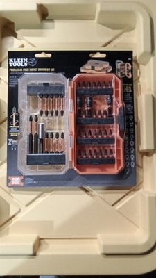 NEW KLEIN TOOLS  33801 PROFLEX 40- PIECE IMPACT DRIVER BIT  SET