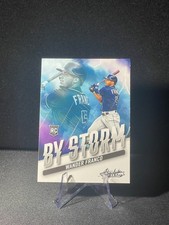 2022 Panini Absolute - By Storm Wander Franco #BYS-1 (RC) Rookie Rays MLB