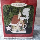 Lot of 5 Hallmark Ornaments, churches, firetruck, tin house — photo 8