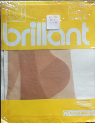 Vintage Neckermann NYLONS Nylonstrümpfe Strapsstrümpfe Gr. 9 Inka Neu