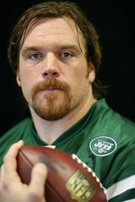 Guard Alan Faneca New York Jets poses for a portrait in East Ruth- 2008 Photo 2