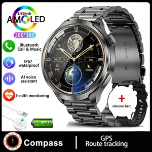 1.85Inch Amoled Bluetooth Call Smart Watch Hommes Femmes Sport Fitness Tracker 2026