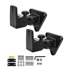 Speaker Wall Mount,Swivel and Tilt,Holds up to 30lbs,2 Packs