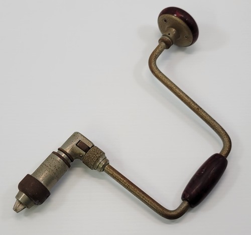 *X) Vintage Pexto Bit Brace Ratchet Drill Auger 8014E USA 16" Tool - Picture 3 of 16