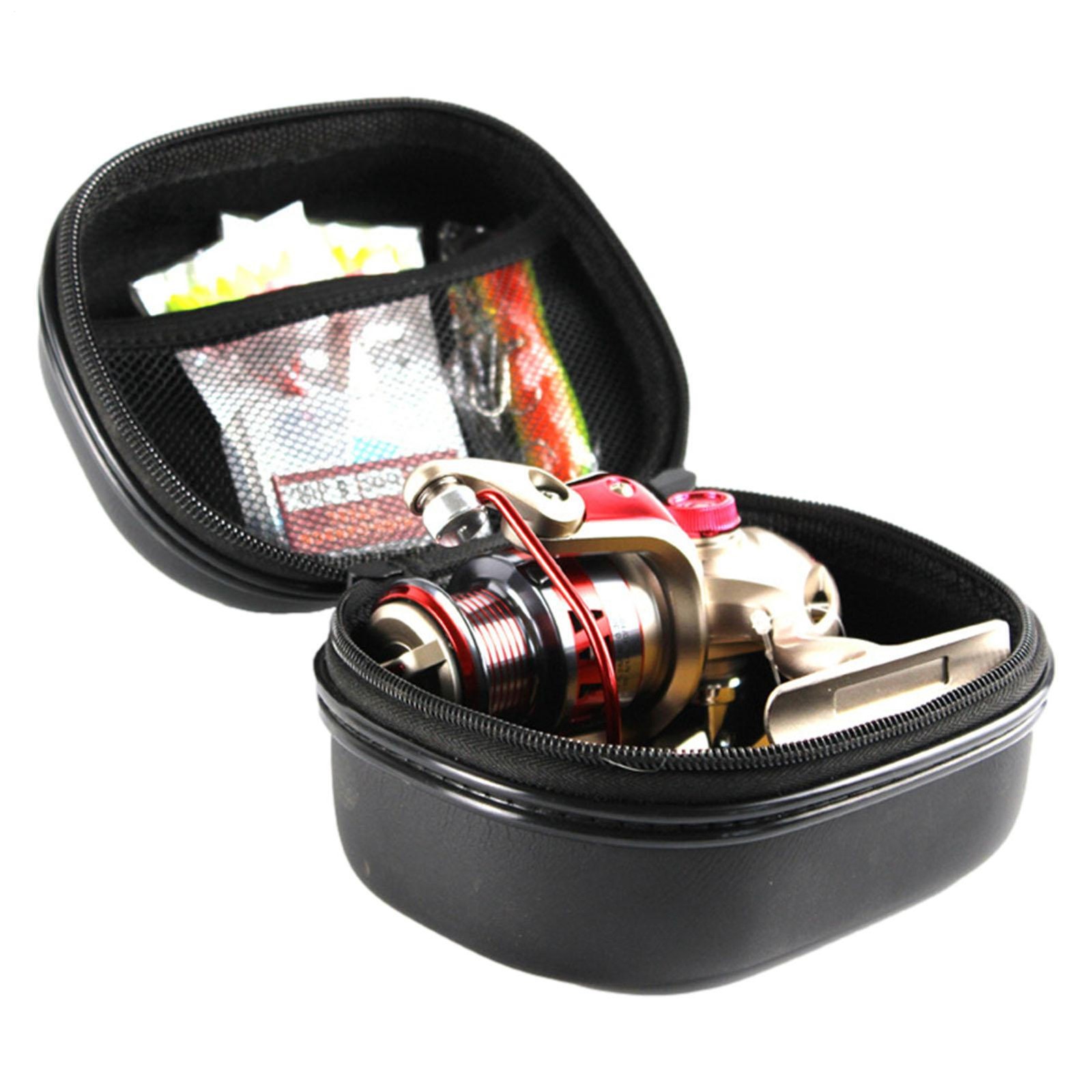 Fishing Reel Bag EVA Shockproof Fishing Accessories With Mes