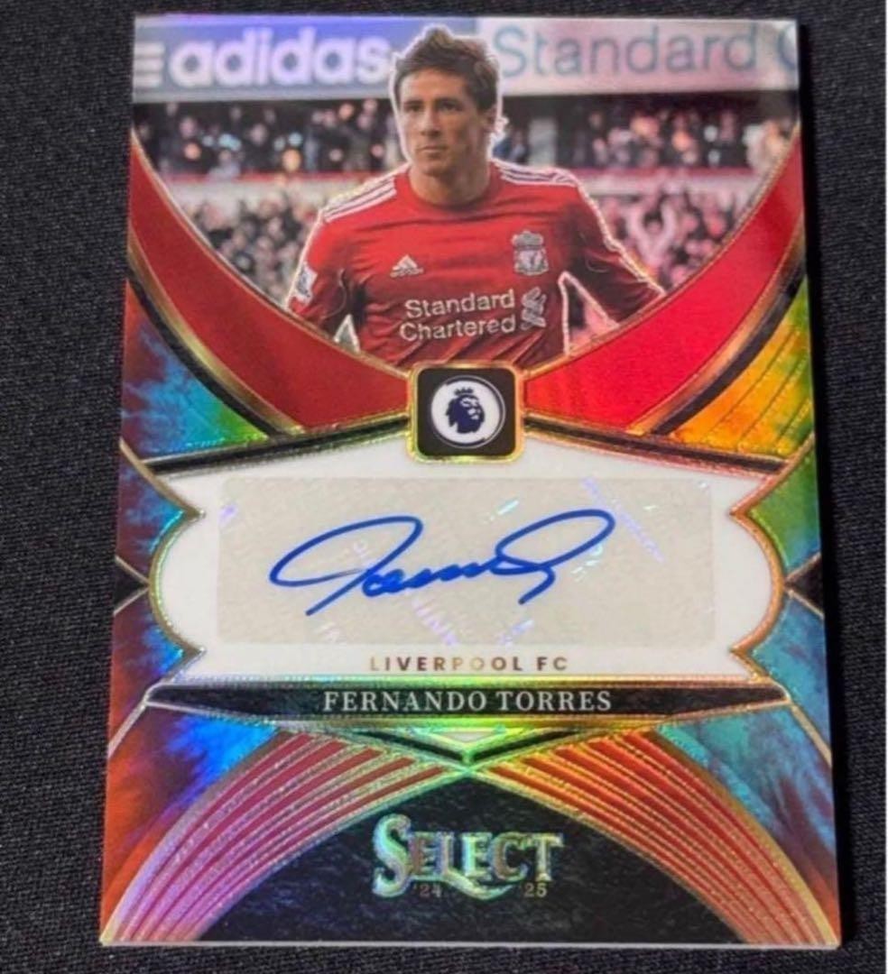 25シリ【FERNANDO TORRES】 直筆サインカード Topps J LEAGUE DELUXE 