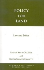 Kristin Shrader-Frechette Lynton Keith C Policy for Land (Paperback) (UK IMPORT)