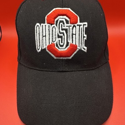 Ohio State Buckeyes Lil' Buckeye Black Cap One Size Red White
