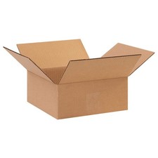GRAINGER APPROVED 55VG16 PK 25 Shipping Box,6x6x2 in 55VG16