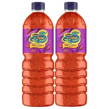 Blue Dragon Sweet Chilli Dipping Sauce Red Chillies Garlic Thai Rich Pack 2 x 1L