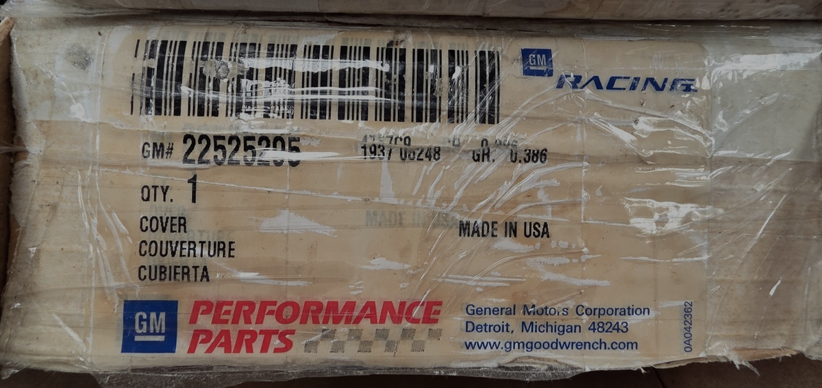 Oldsmobile GM Performance Parts Aluminum Valve Covers #22525295