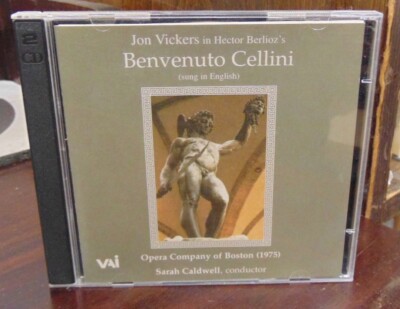 BERLIOZ - Benvenuto Cellini / Vickers, Opera Co. of Boston / NM/VG+ 2 CD set