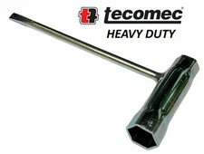 Tecomec Chainsaw Combo T Wrench Scrench 3/4" (19mm) X 9/16" (14mm) Poulan 3400