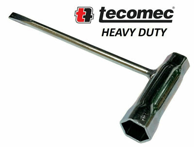 Tecomec Chainsaw Combo T Wrench Scrench 3/4'' (19mm) X 9/16'' (14mm) Poulan 3400