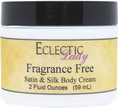Fragrance Free Satin and Silk Cream, Body Cream, Body Lotion