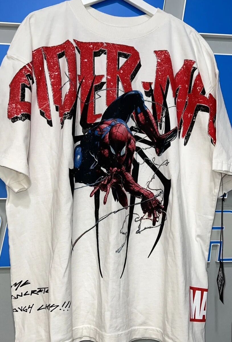 Civil Regime x SPIDERMAN -WEBS 199X OVERSIZED Large TEE IN Civil Regime x SPIDERMAN -WEBS 199X OVERSIZED Large TEE IN