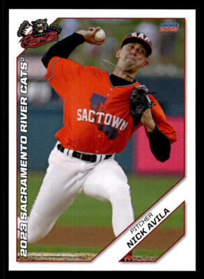 Nick Avila 2023 Choice  SACRAMENTO RIVER CATS #03   SACRAMENTO RIVER CATS