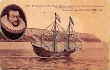 # K986    HUDSON RIVER,  N.Y.     POSTCARD,   HENRY HUDSON