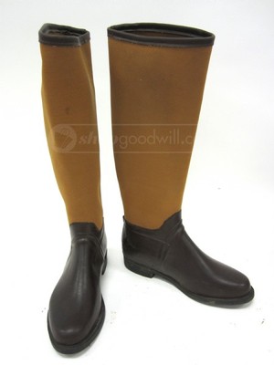 Wembley Women's Brown Caramel Riding Boots Sz 37 (US