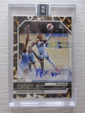 2024-25 Panini Instant WNBA A'Ja Wilson Black Jaguar Auto SSP Gold Prizm 7/10