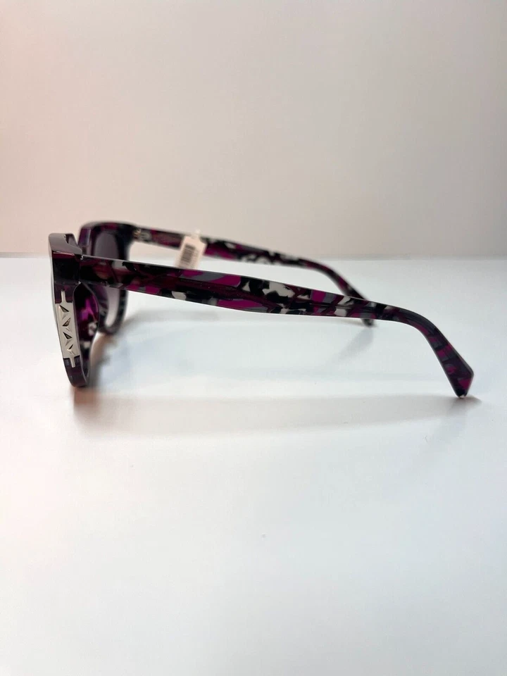 Police SPLD34 粉色玳瑁 OXAY 塑料几何太阳镜镜框 51-22-140 — 第 3/4 张图片