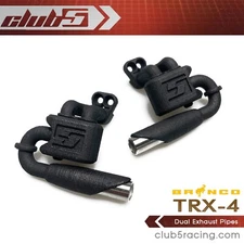Dual Performance Exhaust for Traxxas TRX-4 2021 Bronco