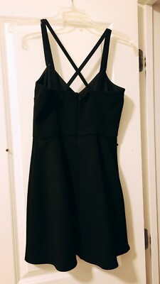 French Connection Whisper Women's Strappy Sleeveless Fit-And-Flare Mini  Dress | eBay