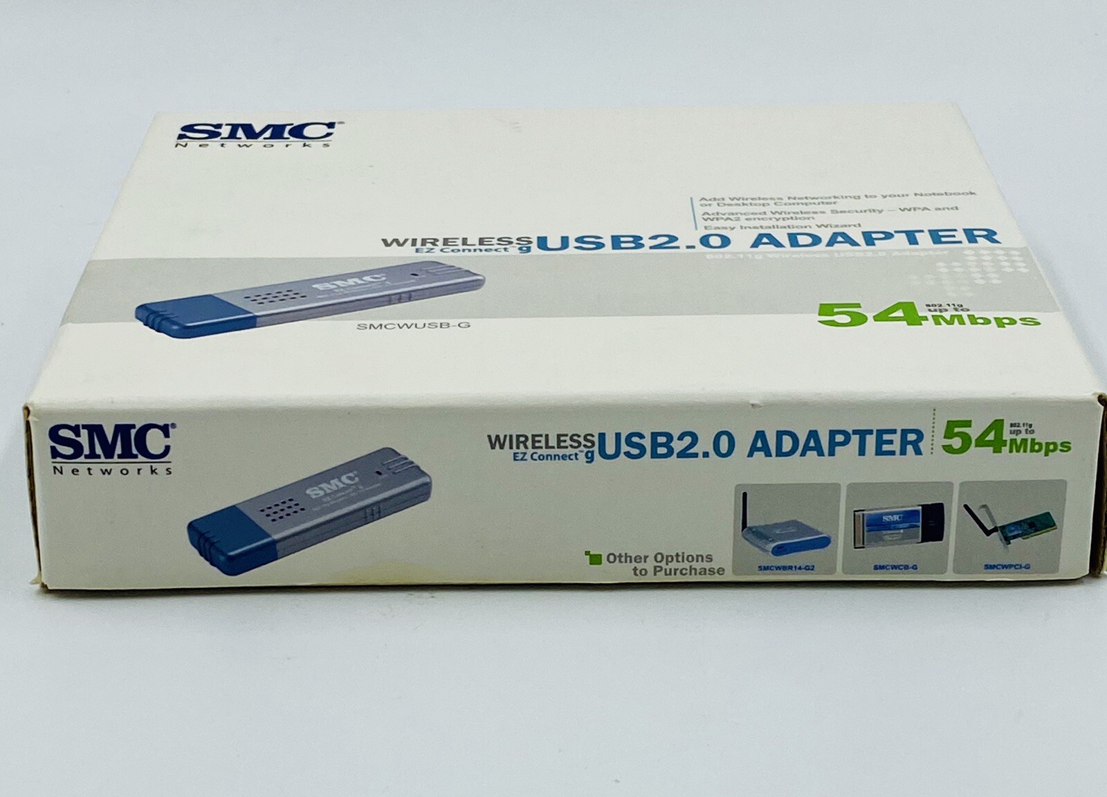 SMC Networks Wireless USB 2.0 Adapter SMCWUSBS-G 54mbps | eBay