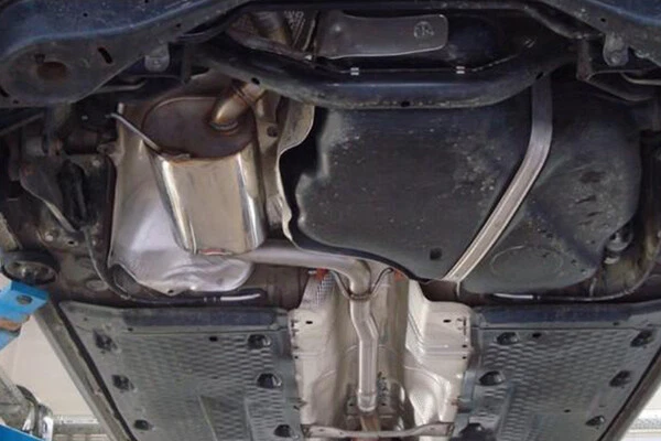 FOX Silenciador Deportivo De Acero Inoxidable VW Jetta + Golf V Variant Ø55mm - Imagen 4 de 4