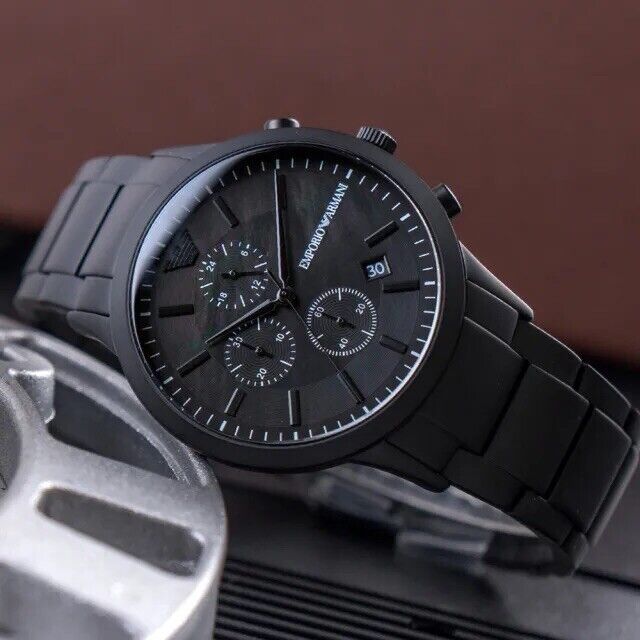 EMPORIO ARMANI Chronograph AR11275 Black Dial Men's Watch | eBay EMPORIO ARMANI Chronograph AR11275 Black Dial Men's Watch | eBay