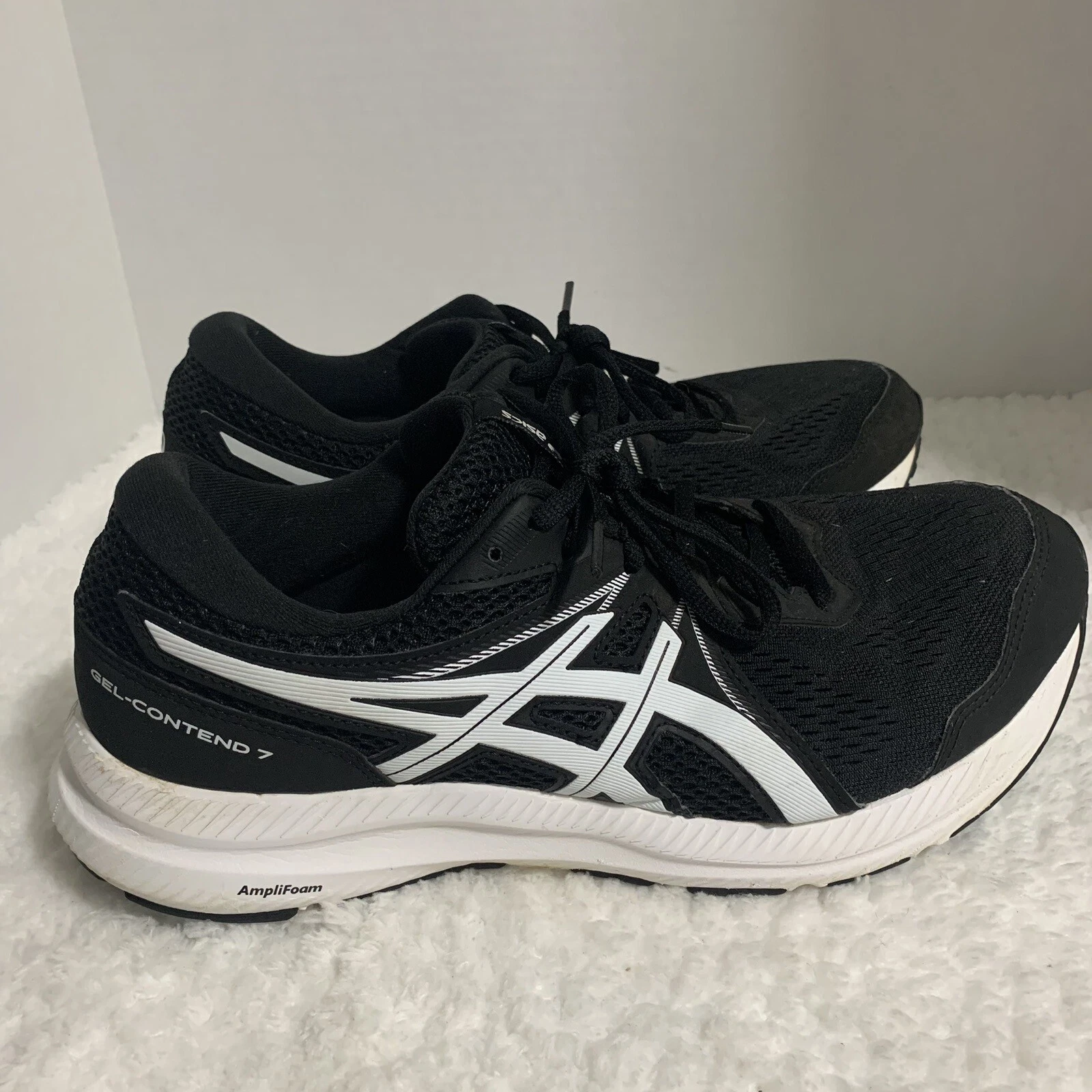 Scarpe da ginnastica Asics Gel Contend 7 nero bianco uomo 10 5 EU 44 5 UK 9 5