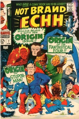 Not Brand Echh  # 7    VERY FINE   April 1968   Origin Fantastical 4 & Stuporman