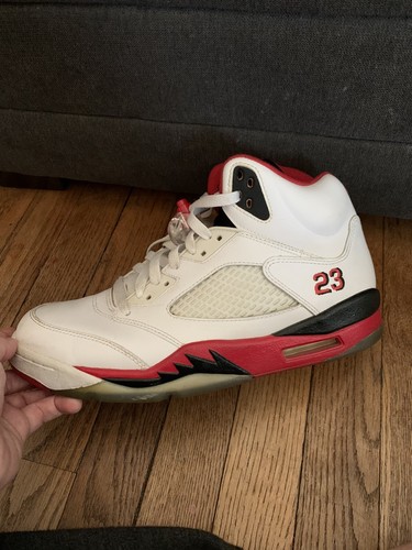 fire red 5s 9.5