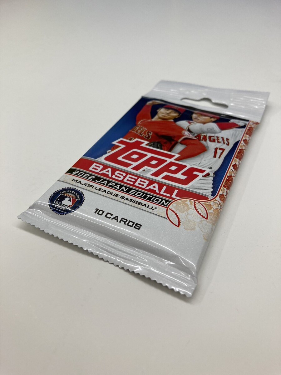 2022 Topps MLB Baseball Japan Special Edition Factory Sealed 2022 Topps MLB Baseball Japan Special Edition Factory Sealed