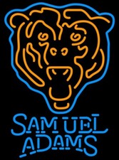 10" Vivid LED Chicago Bears Neon Sign Light Lamp Collection Gift Room Bar LJB