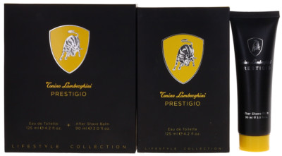 Prestigio By Tonino Lamborghini For Men Set: EDT+ASB (4.2+3.0)oz New