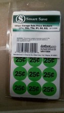 Smart Savers 973386 Garage Sale Price Stickers, FREE SHIPPING