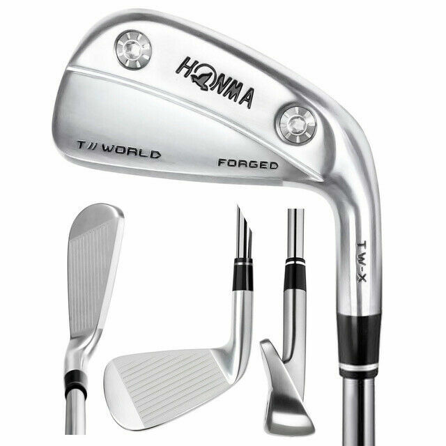 New! HONMA TW-X T//WORLD IRONS IRON SET (4-10) -RH- Graphite STIFF Flex #271805