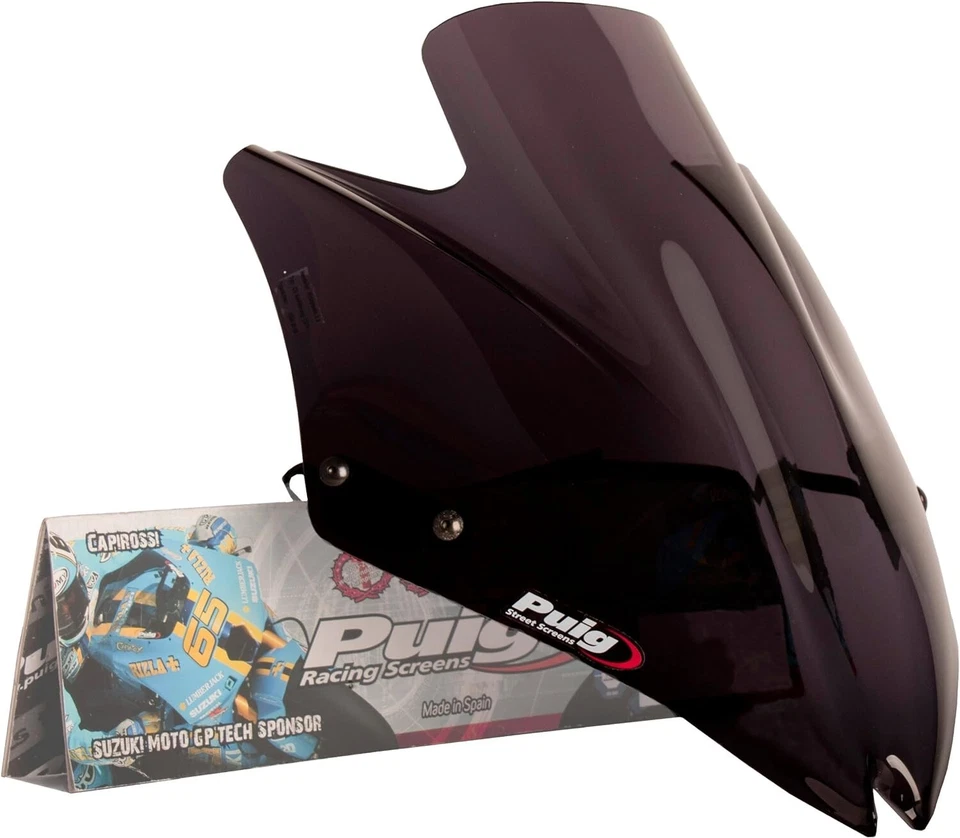 Parabrisas deportivo Puig 4523F Dark Smoke Next Gen para Kawasaki Z750 R 07-12 Foto 2 de 3