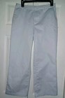 LADIES lLIGHTTBLUE LONG CAPRIS FLAT FRONT BY OLD NAVY SIZE 8 EUC — photo 1