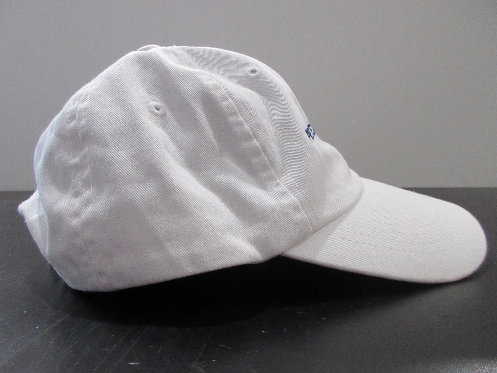 Peter Millar Hat Cap Strap Back White Blue Spell … - image 4